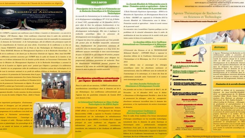 Bulletin N°01