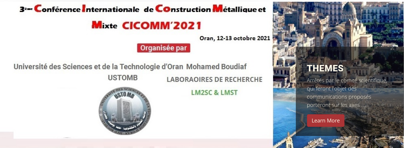 3ème Conférence internationale de construction métalique et mixte