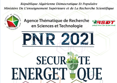 Liste des Projets de recherche retenus « PNR 2021 ».