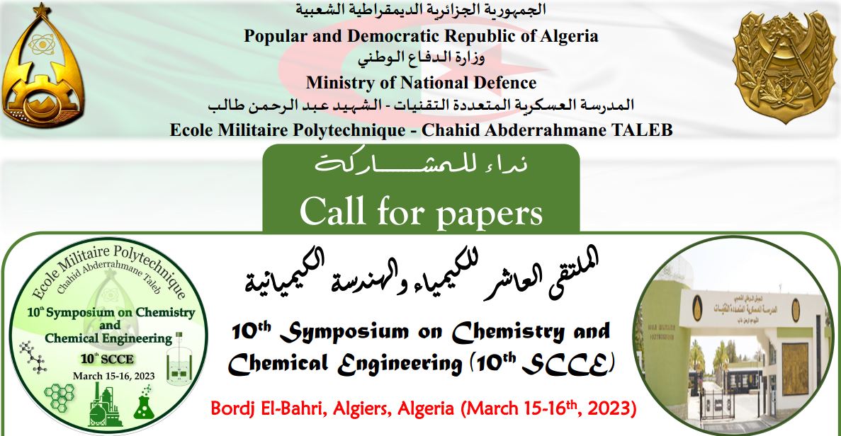 Symposium on Chemistry and Chemical Engineering (10th SCCE)