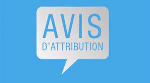 Avis d&rsquo;attribution provisoire de la consultation N°01 /ATRST / 2023