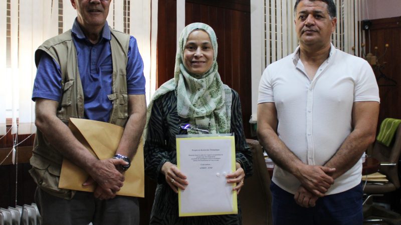 Signature de convention ATRST-ENP Alger